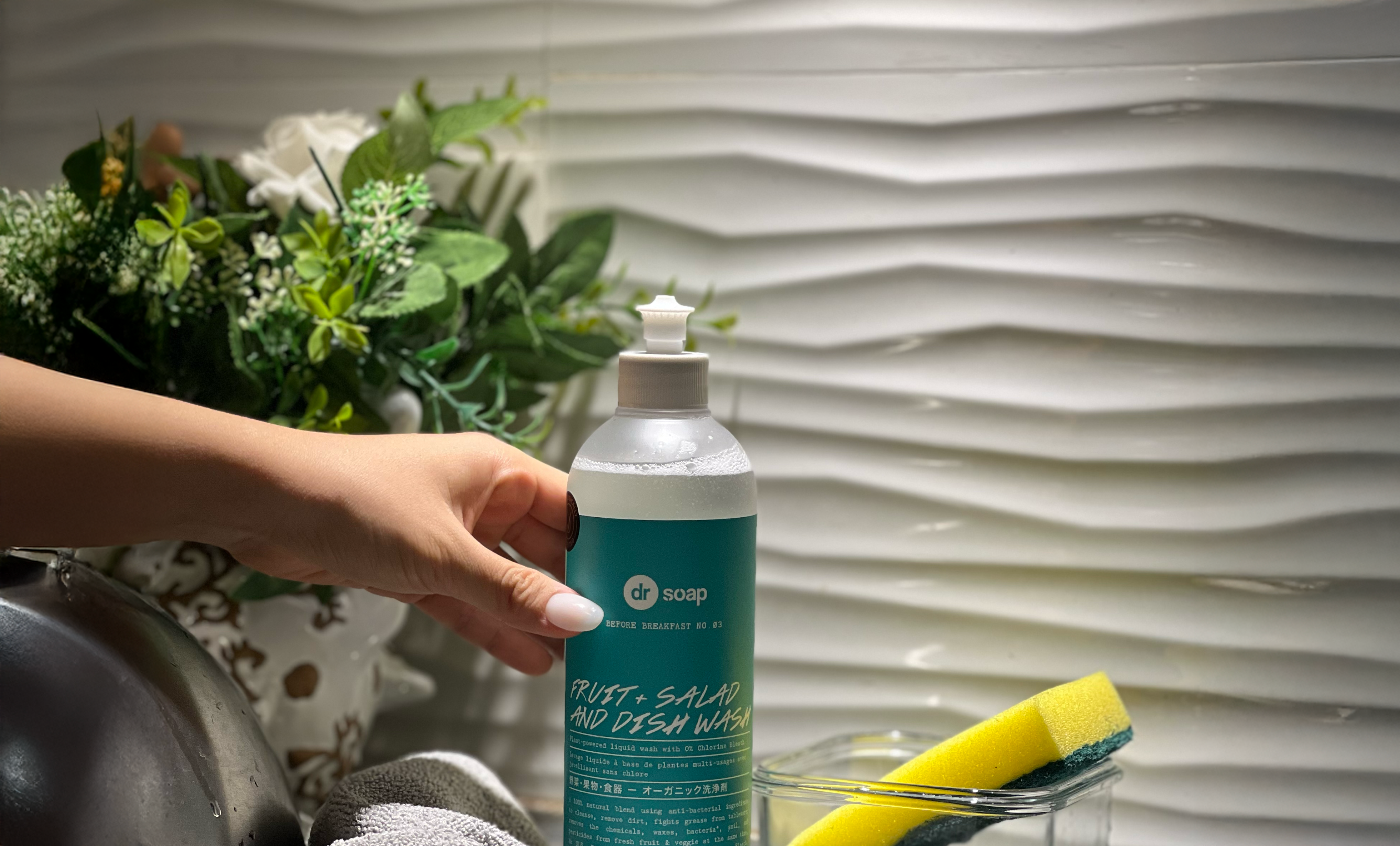 Your Kitchen Partner: Fruit + Salad and Dish Wash, Produk Terbaru Keluaran DR SOAP