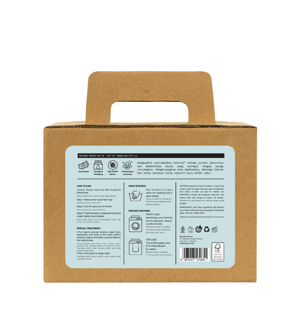 Daily Laundry Wash 1.2L