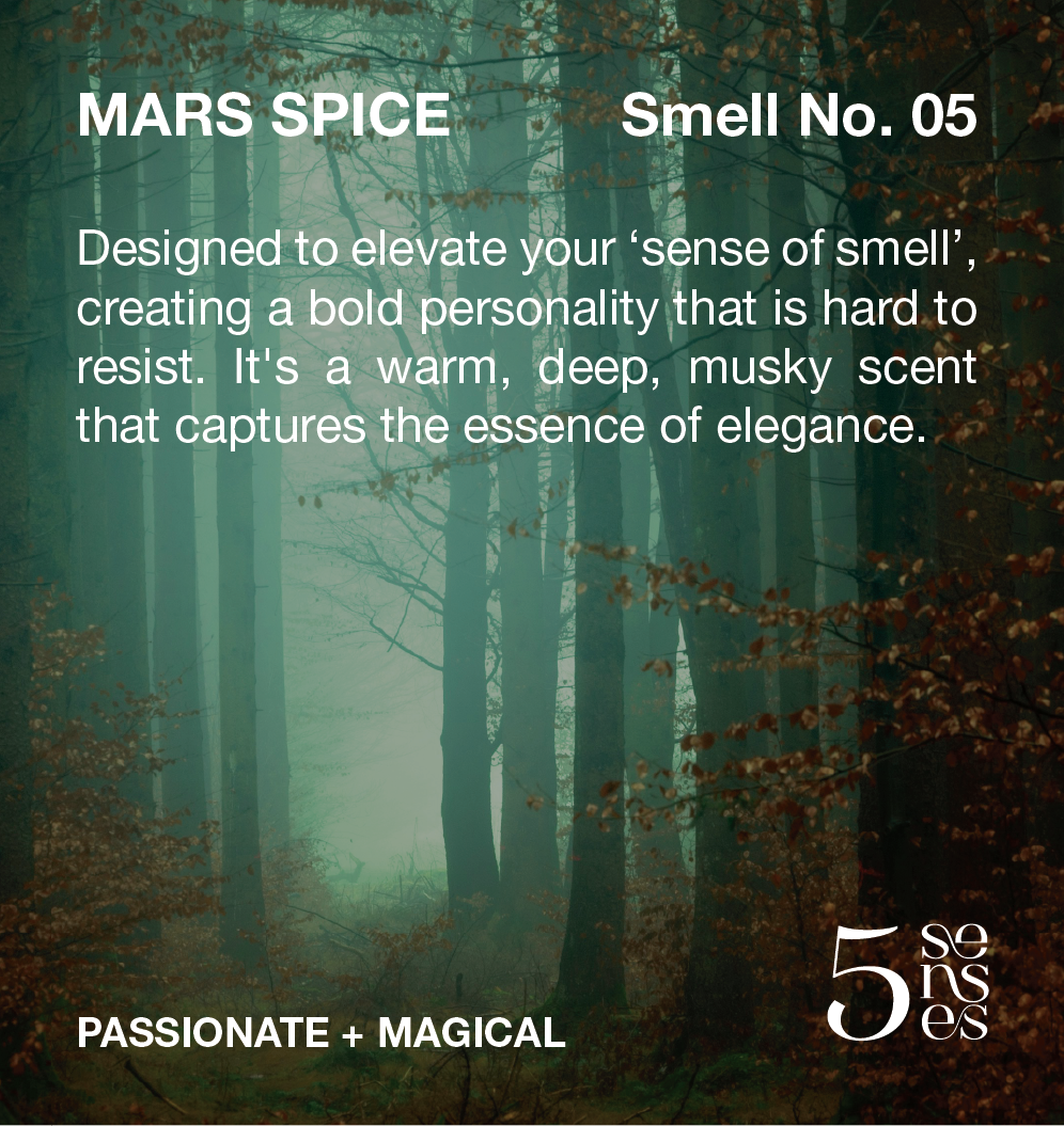 dr soap 5senses - Mars Spice Eau De Parfum 30ml