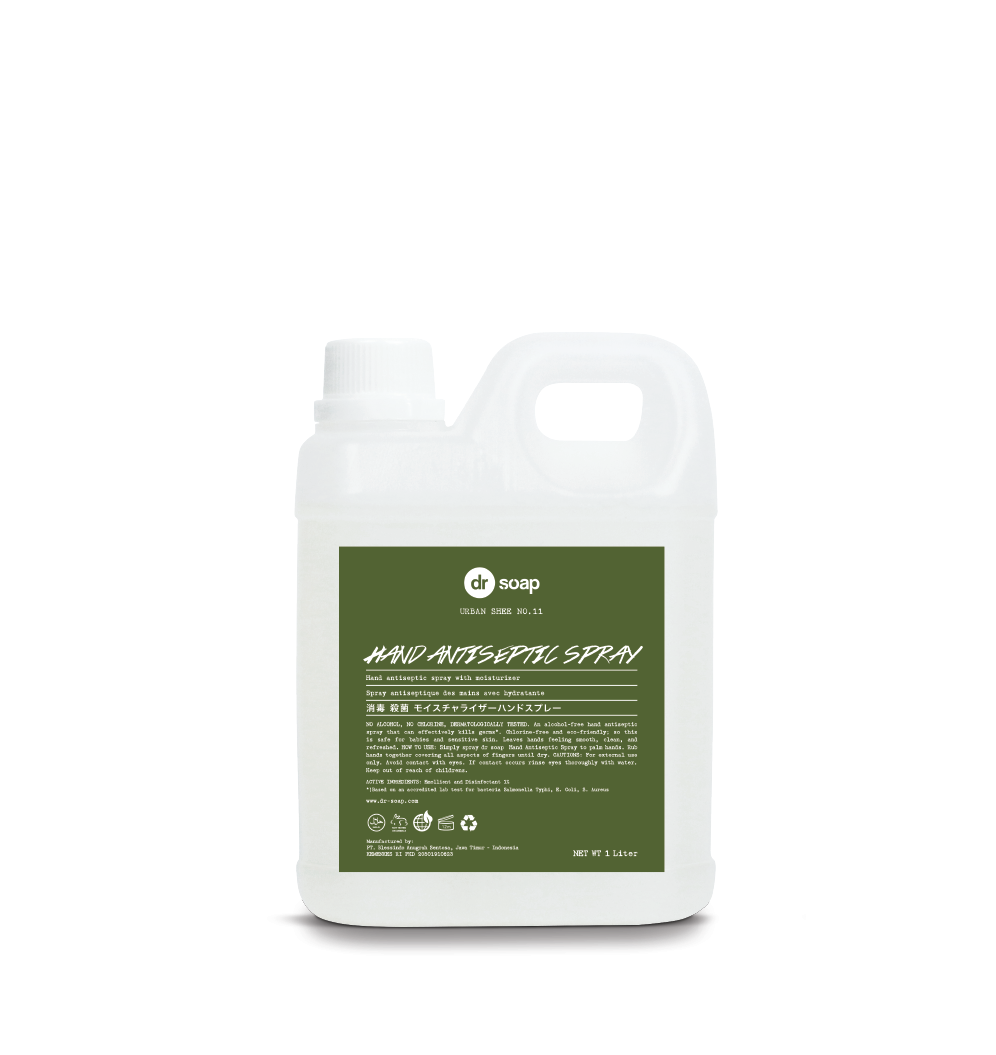Hand Antiseptic Spray Urban Shee 1L