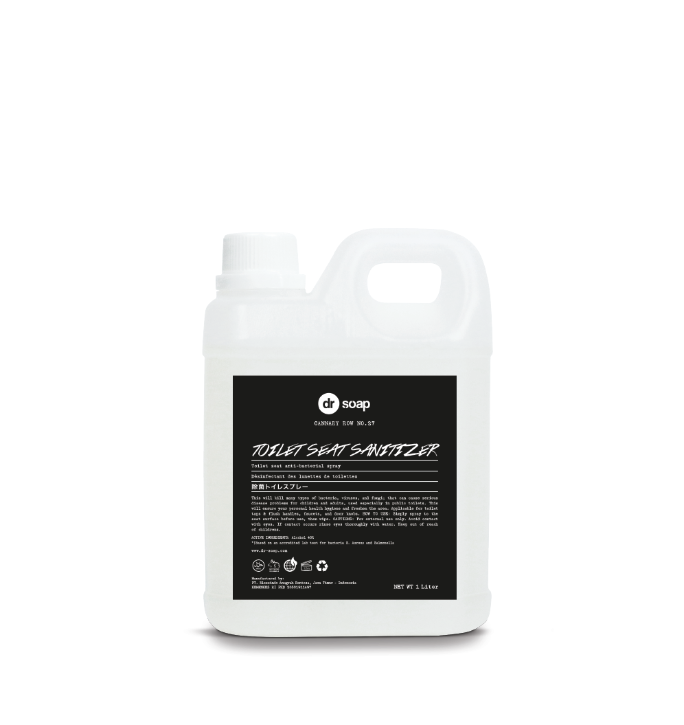 Toilet Seat Sanitizer Cannary Row 1L