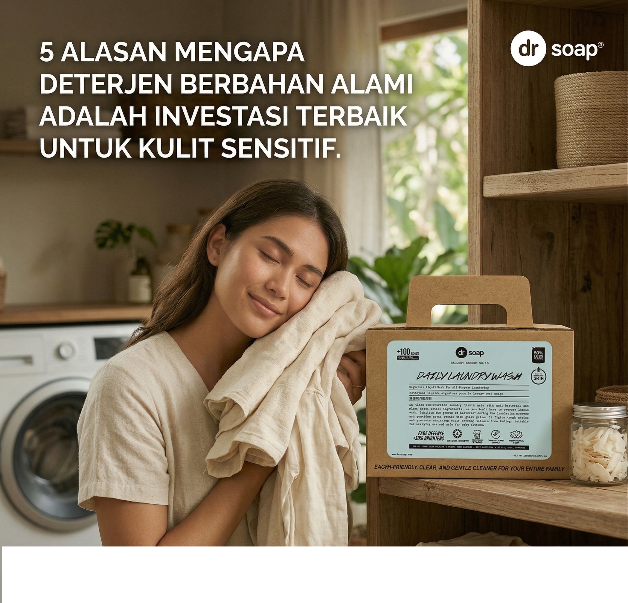 Alasan Mengapa Deterjen Berbahan Alami Adalah Investasi Terbaik untuk Kulit Sensitif