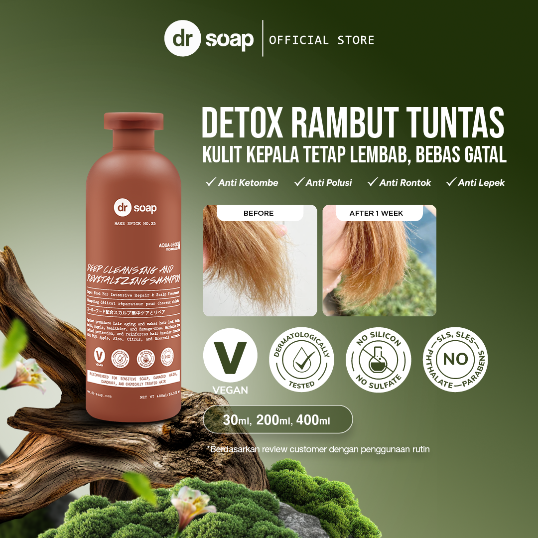 Deep Cleansing & Revitalizing Shampoo Mars Spice