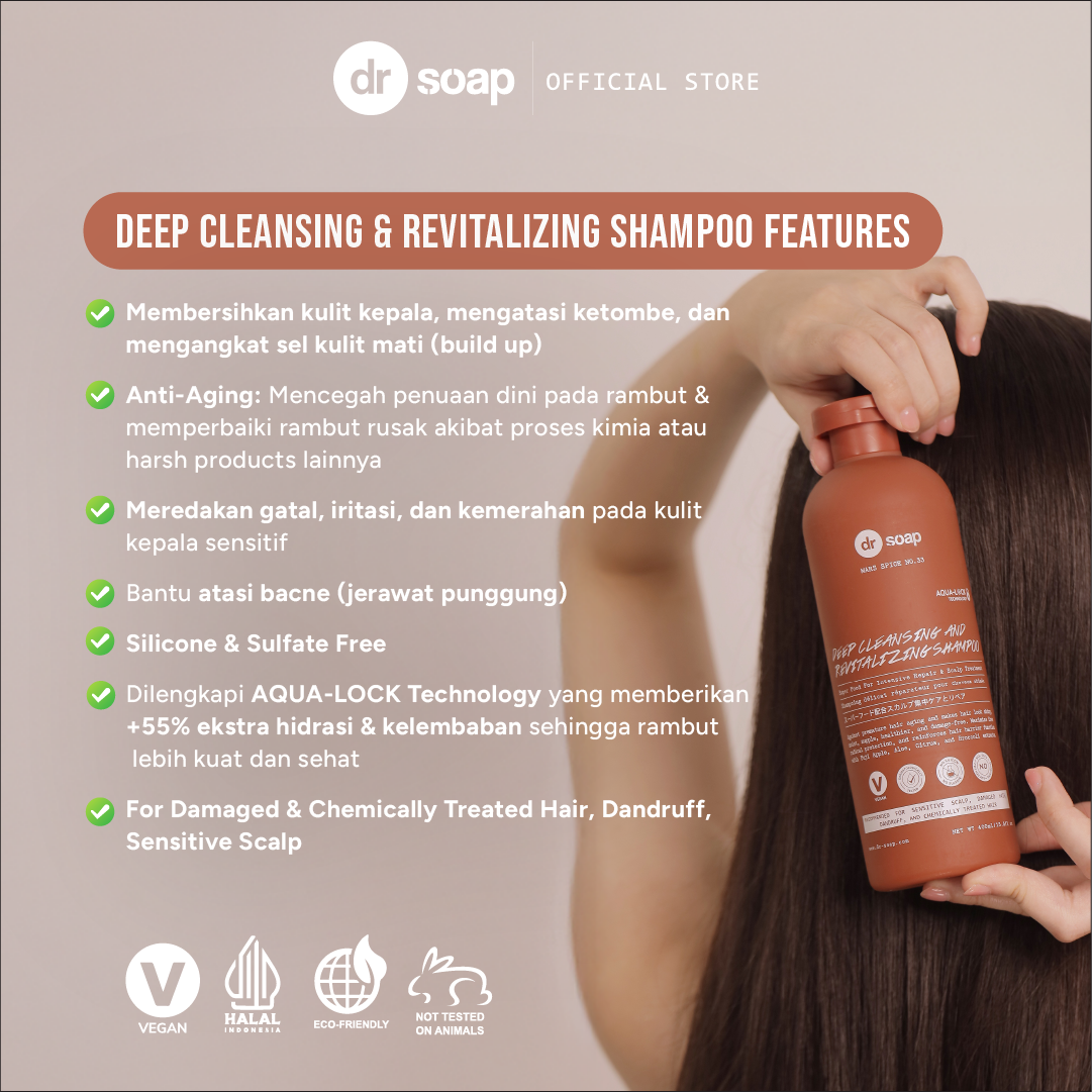 Deep Cleansing & Revitalizing Shampoo Mars Spice