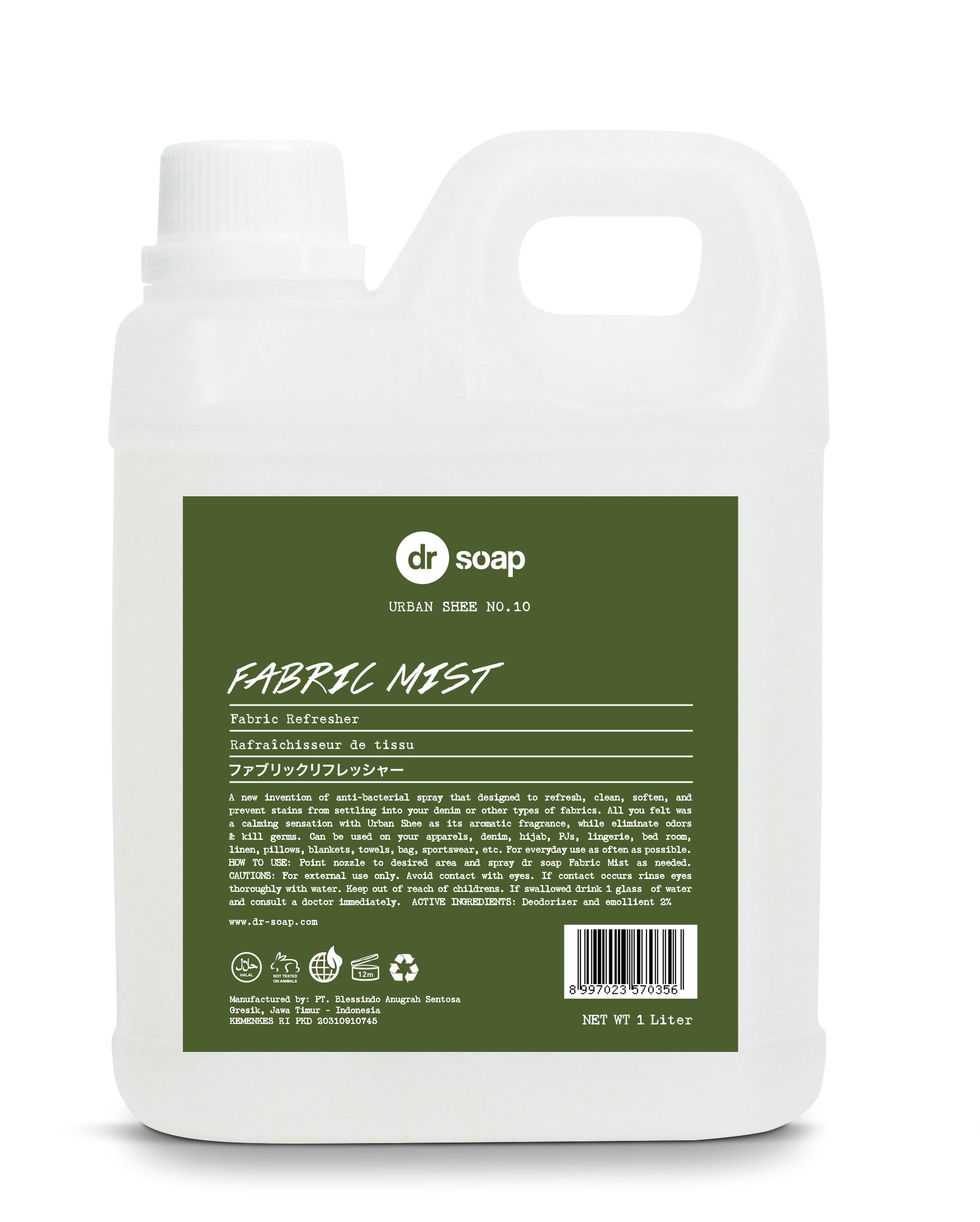 Fabric Mist Urban Shee
