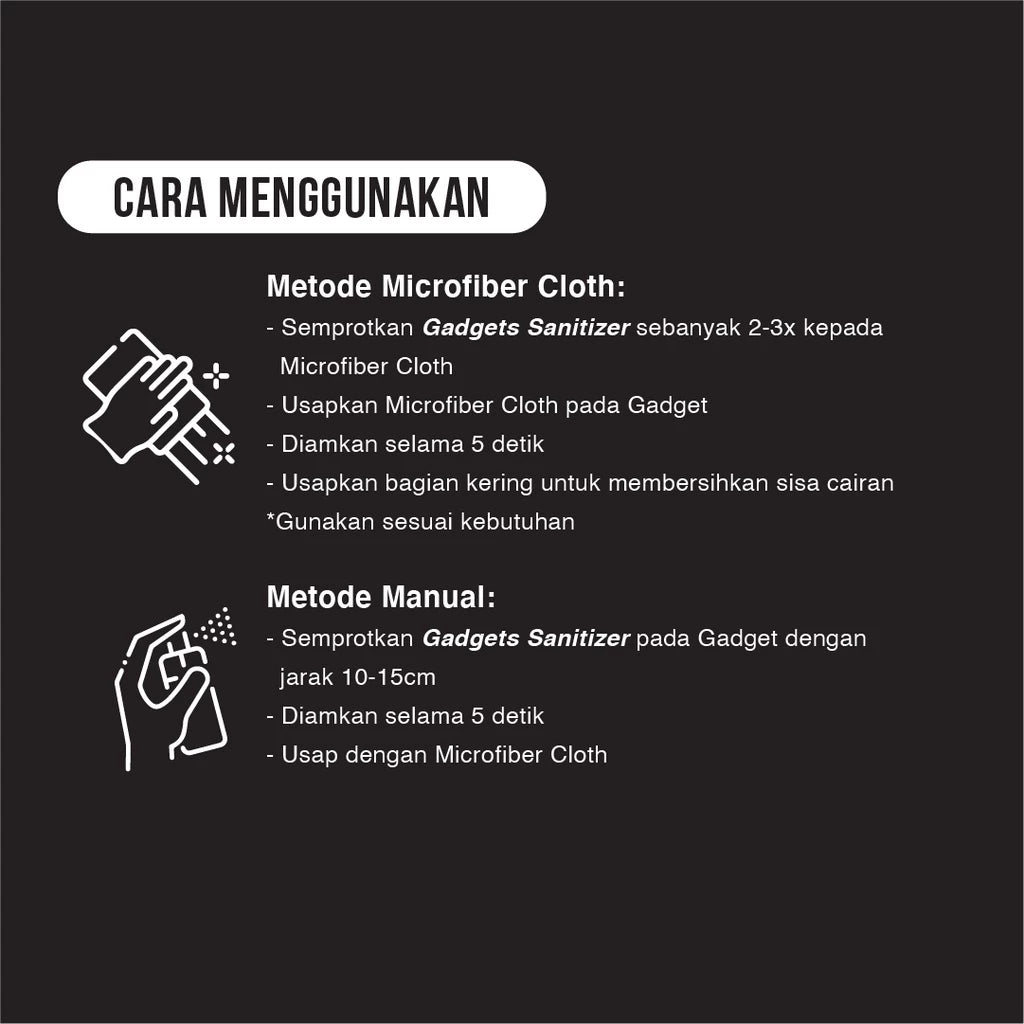 Gadget Sanitizer Cannary Row 60ml