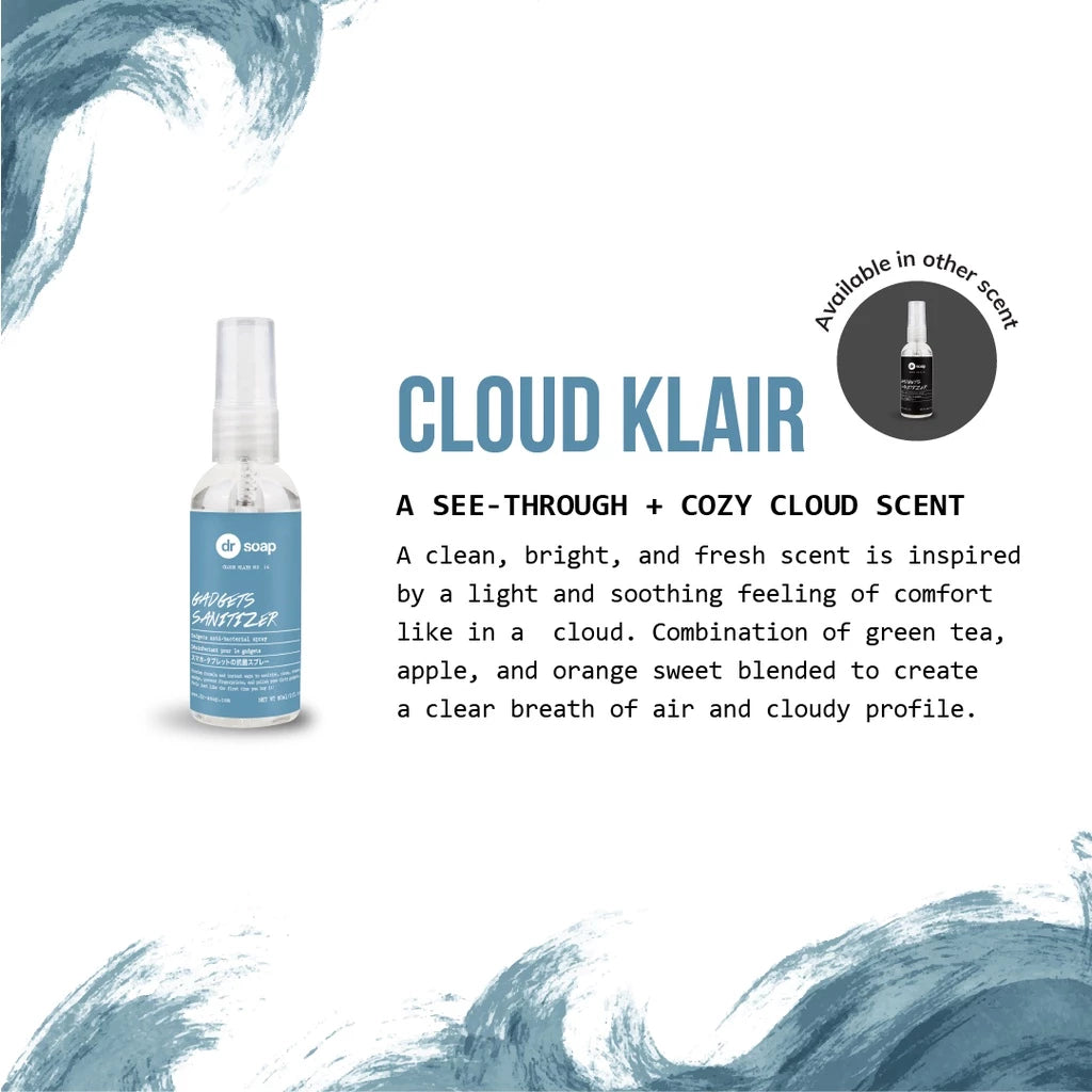 Gadget Sanitizer Cloud Klair 60ml