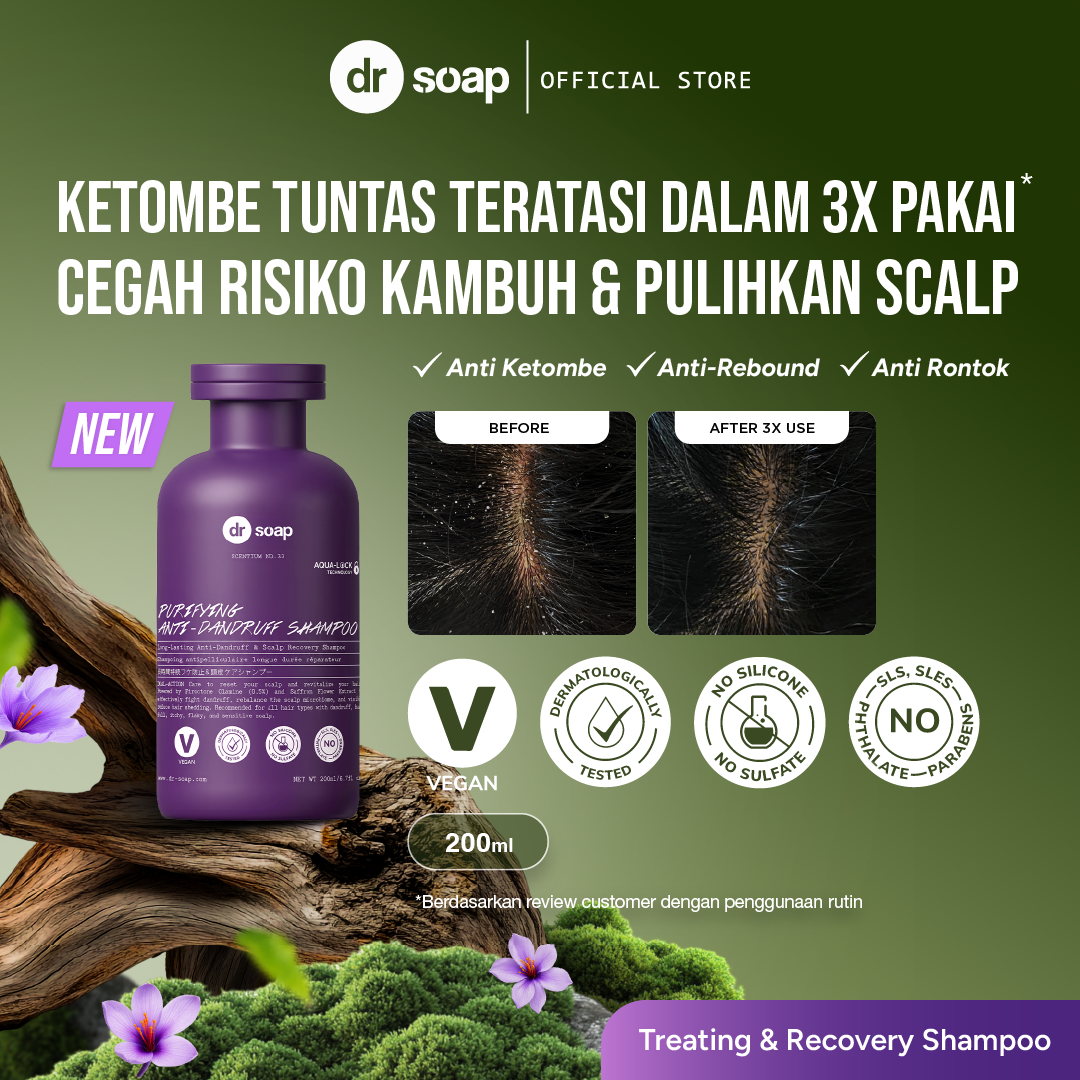Purifying & Anti-Dandruff Shampoo 200ml