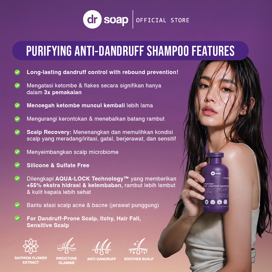 Purifying & Anti-Dandruff Shampoo 200ml