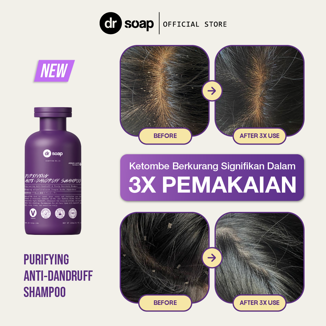Purifying & Anti-Dandruff Shampoo 200ml