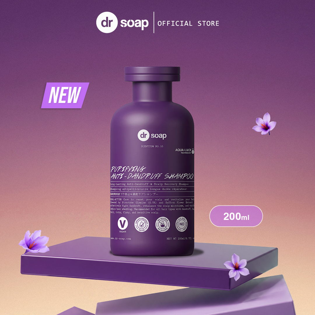 Purifying & Anti-Dandruff Shampoo 200ml