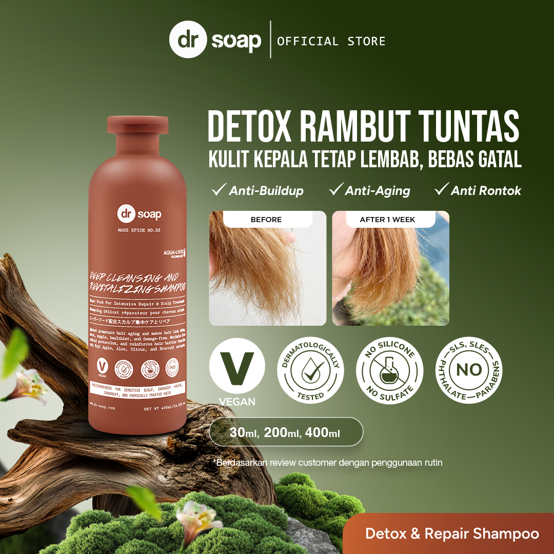 Deep Cleansing & Revitalizing Shampoo Mars Spice
