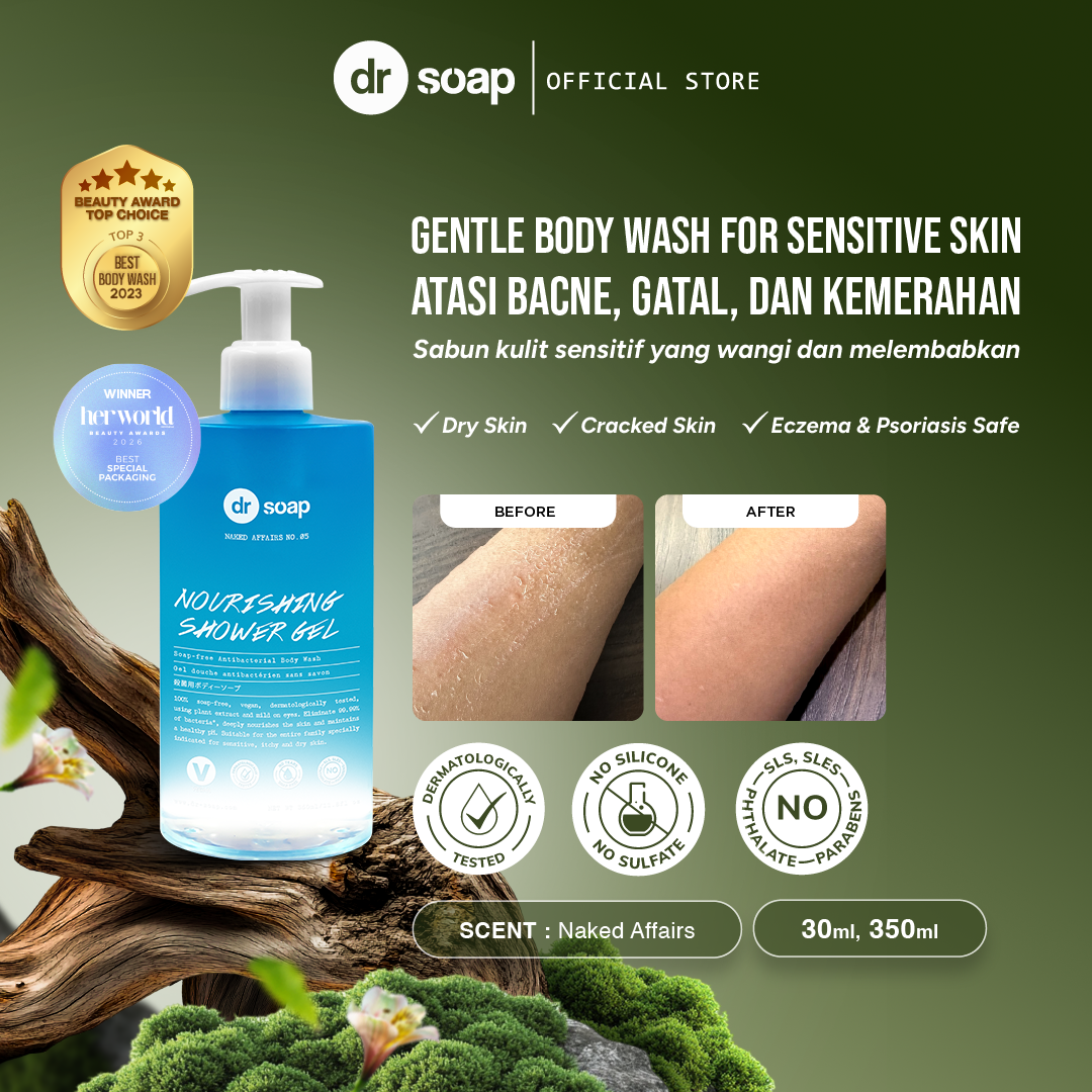 Vegan Series Bundle - Deep Cleansing Shampoo, Vegan Hair Mist & Nourishing Shower Gel Naked Affairs