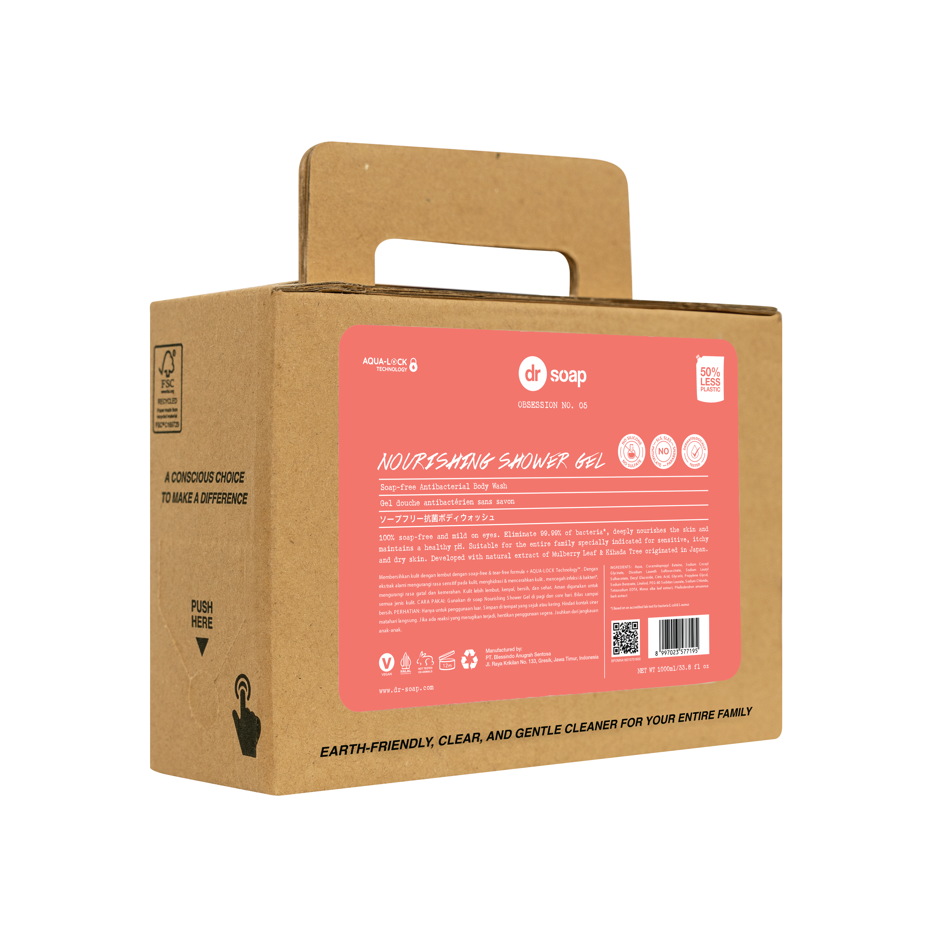 Sabun Mandi Bergizi Obsession 350ml