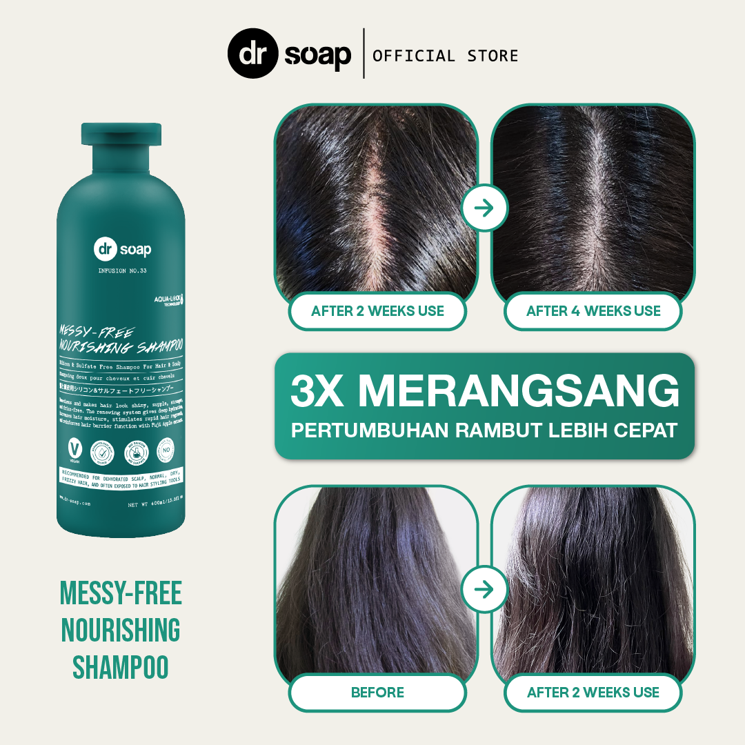 Messy-free Nourishing Shampoo Infusion